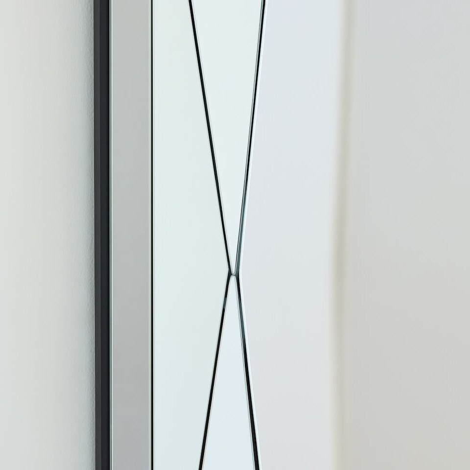 Faceted Mirror Emerald Cut West Elm Australia